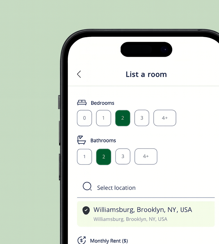 List a room screenshot